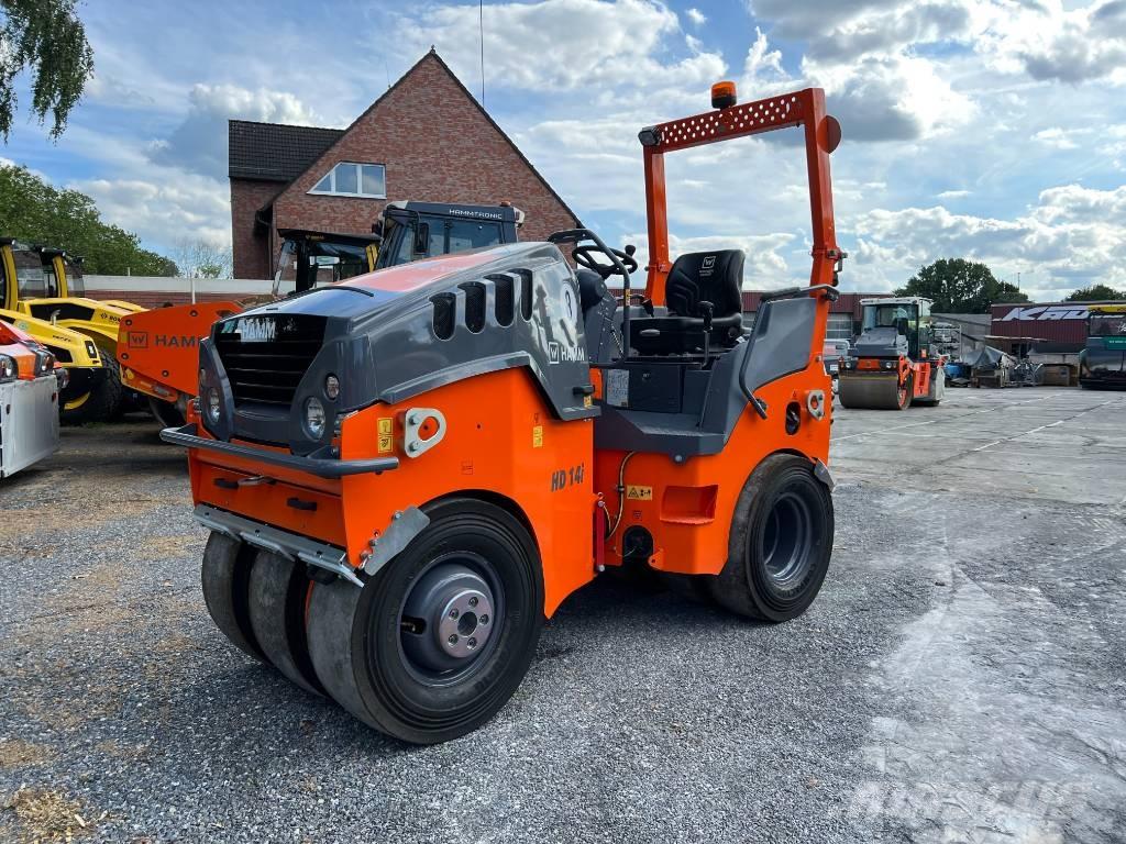 Hamm 14I TT Rodillos sobre neumáticos