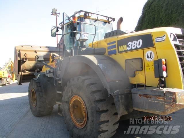 Komatsu WA 380 Cargadoras sobre ruedas