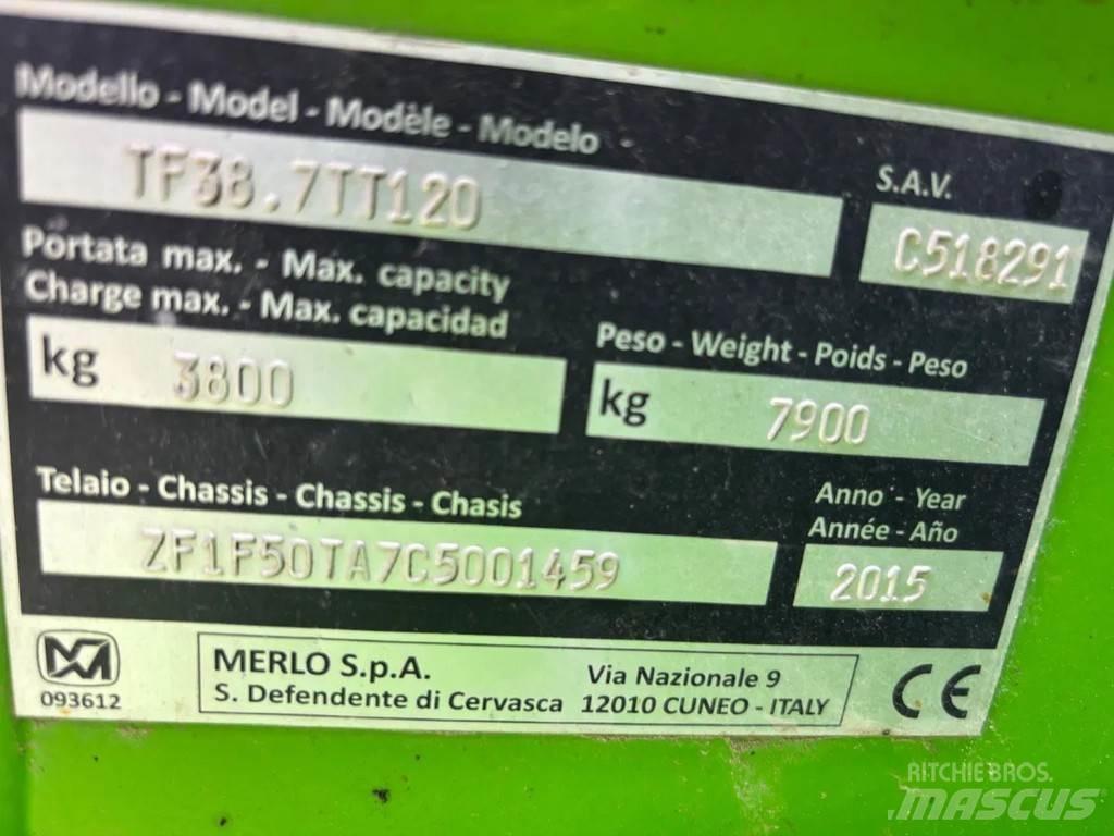 Merlo T38.7 TT120 Manipuladores telescópicos agrícolas