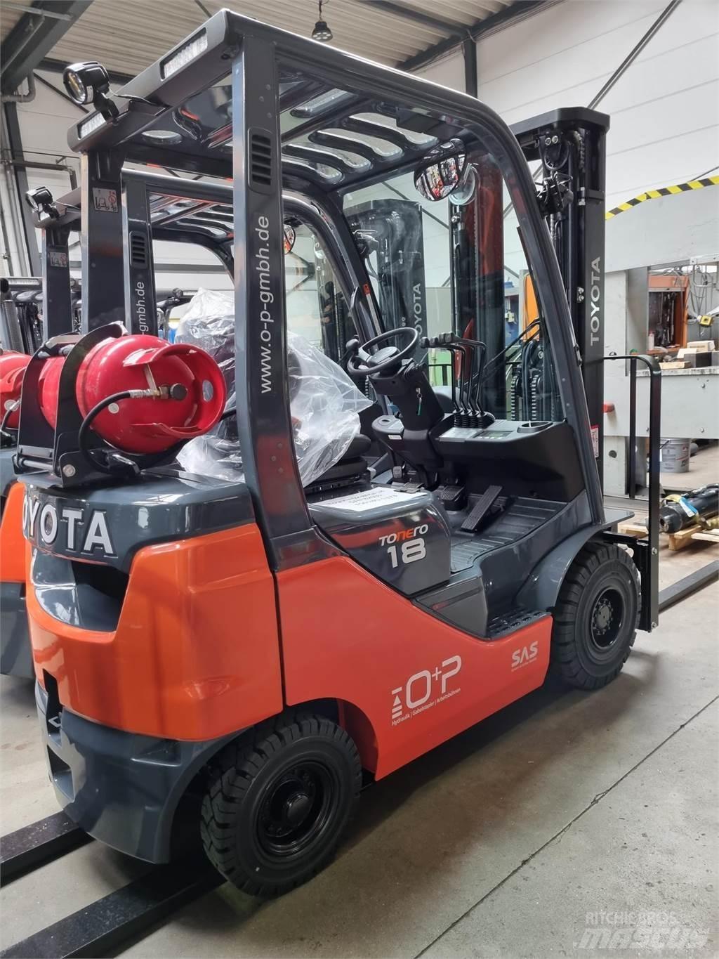 Toyota 02-8FGF18 Carretillas LPG