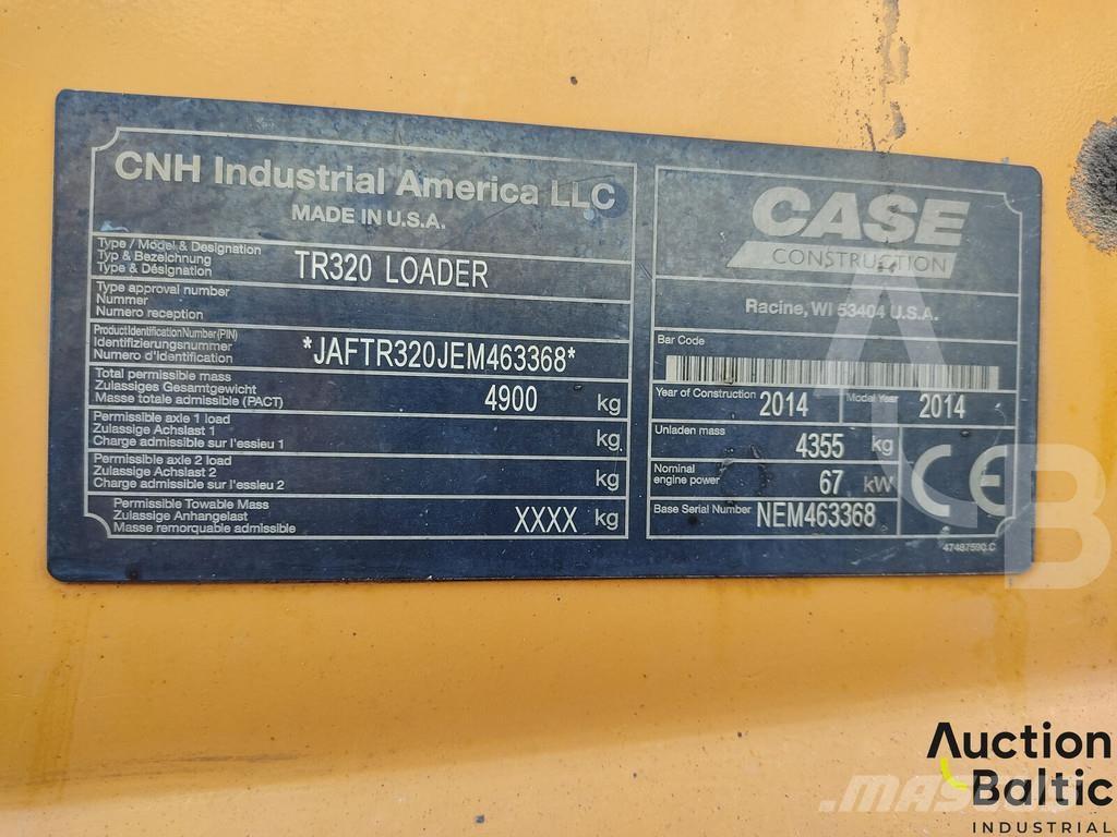 CASE TR 320 Cargadoras sobre orugas