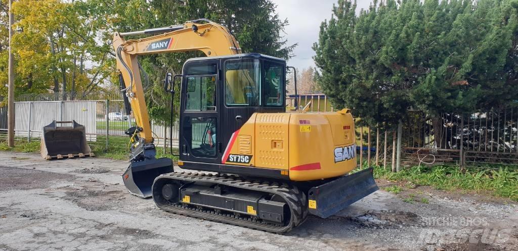 Sany SY 75 C Excavadoras de cadenas