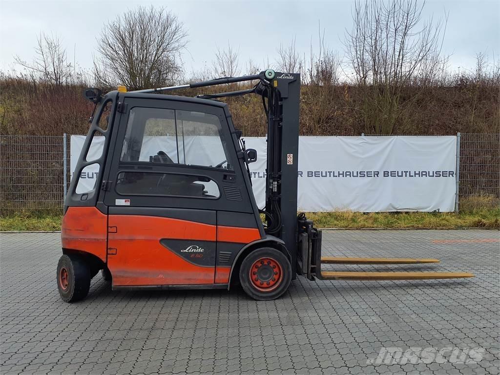 Linde E50HL Carretillas de horquilla eléctrica