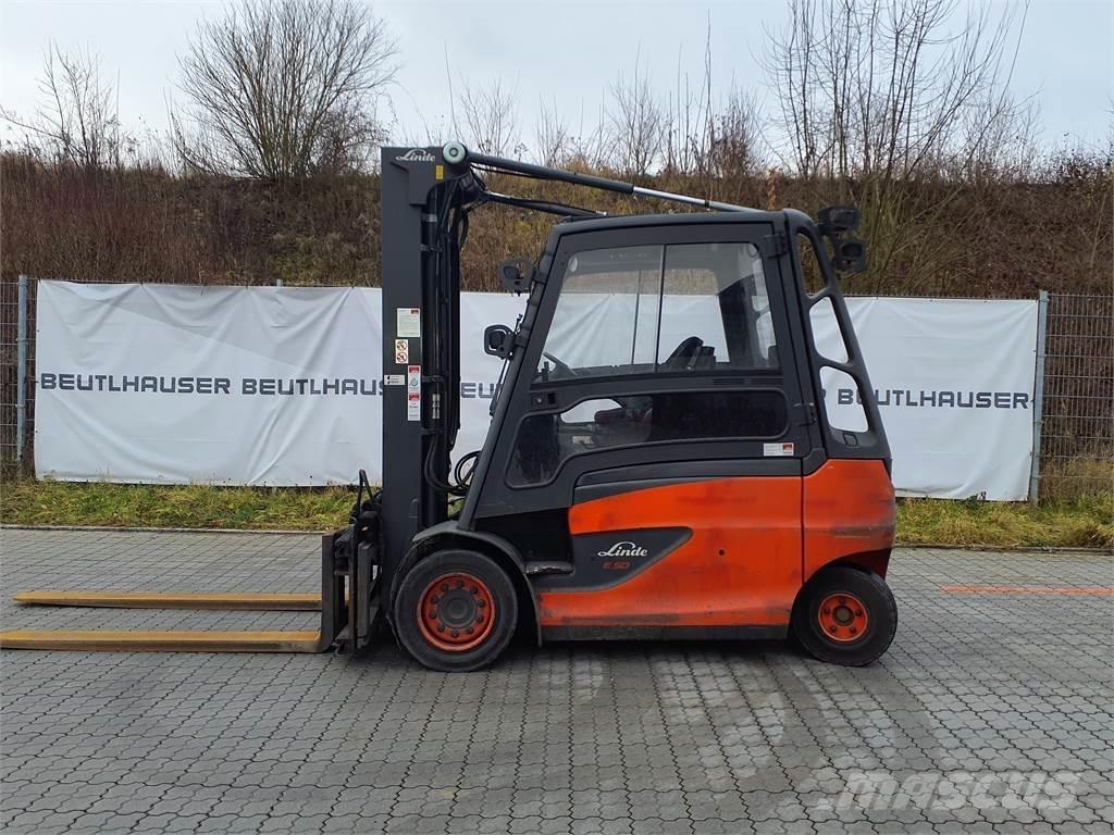 Linde E50HL Carretillas de horquilla eléctrica