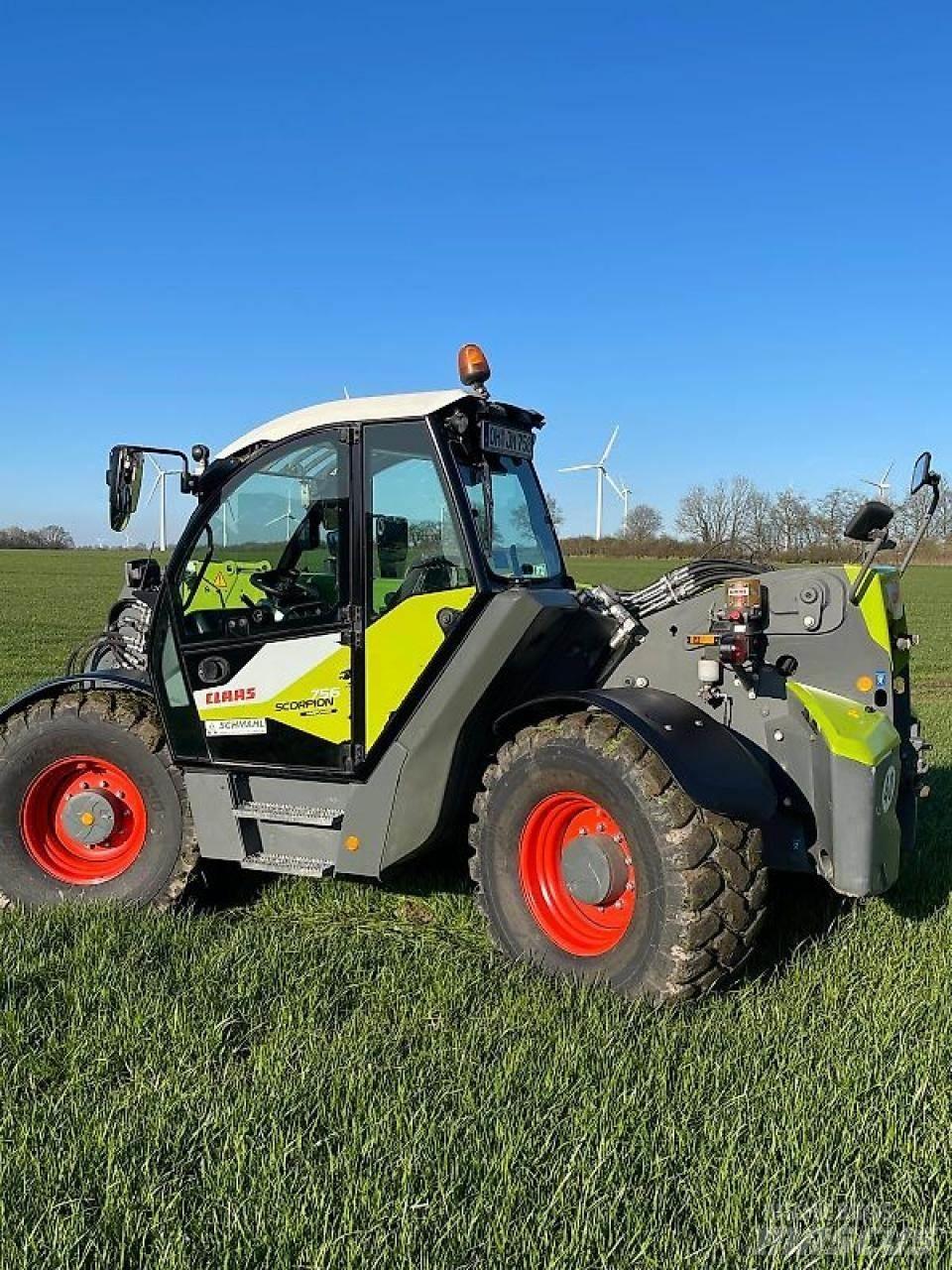 CLAAS SCORPION 756 Plataformas de trabajo telescópica