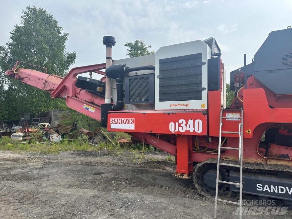 Sandvik QJ 340 Trituradoras móviles