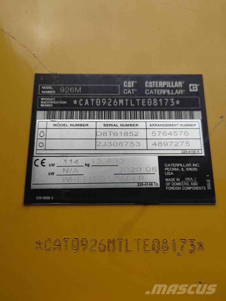 CAT 926 M Cargadoras sobre ruedas