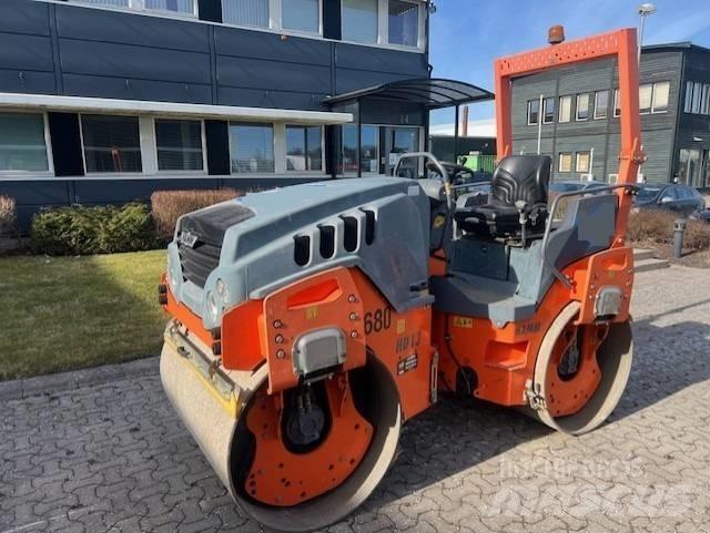 Hamm HD 13 VV, Vält Rodillos de doble tambor