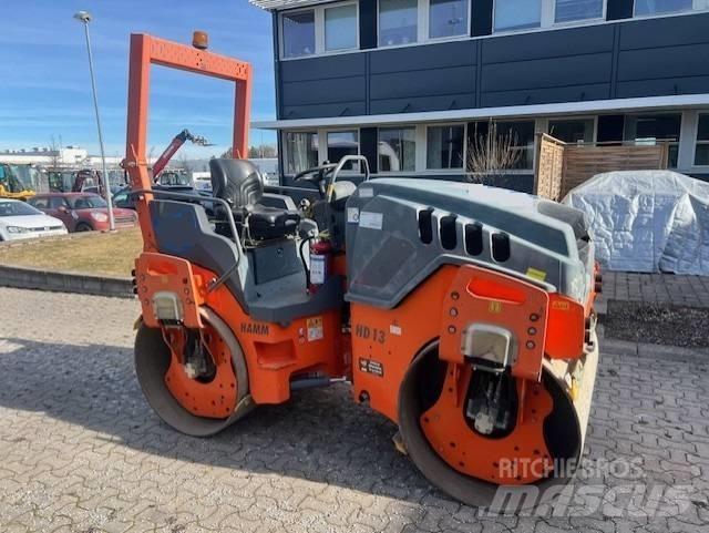 Hamm HD 13 VV, Vält Rodillos de doble tambor