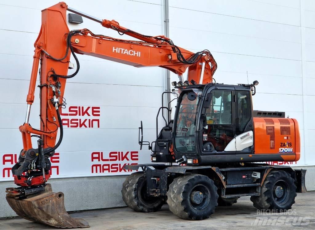 Hitachi ZX 170 W Excavadoras de ruedas
