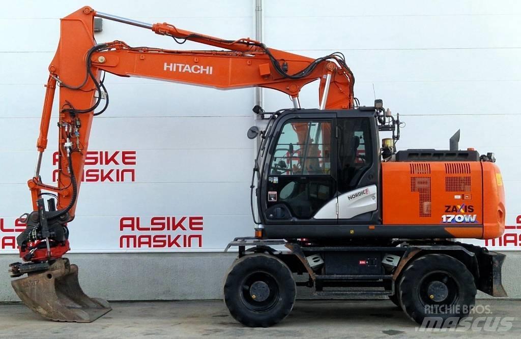 Hitachi ZX 170 W Excavadoras de ruedas