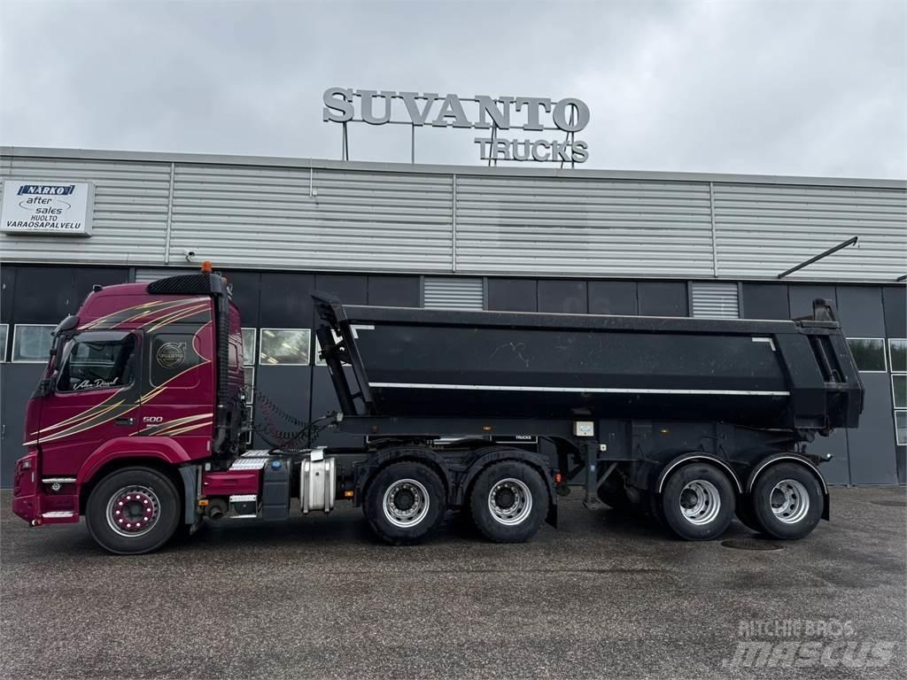 Volvo FMX500 6x4 Cabezas tractoras