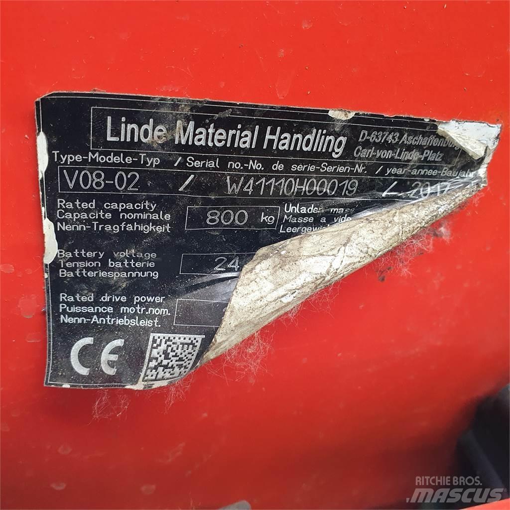 Linde V08-02 Recogepedidos de media altura