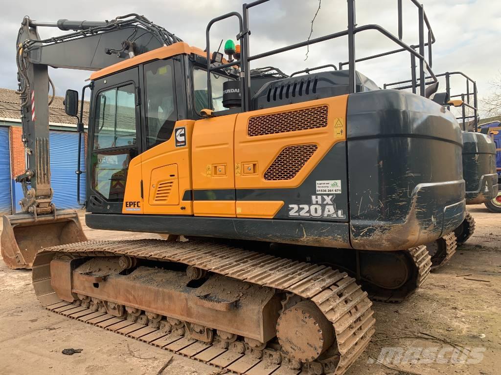 Hyundai HX220A L Excavadoras de cadenas