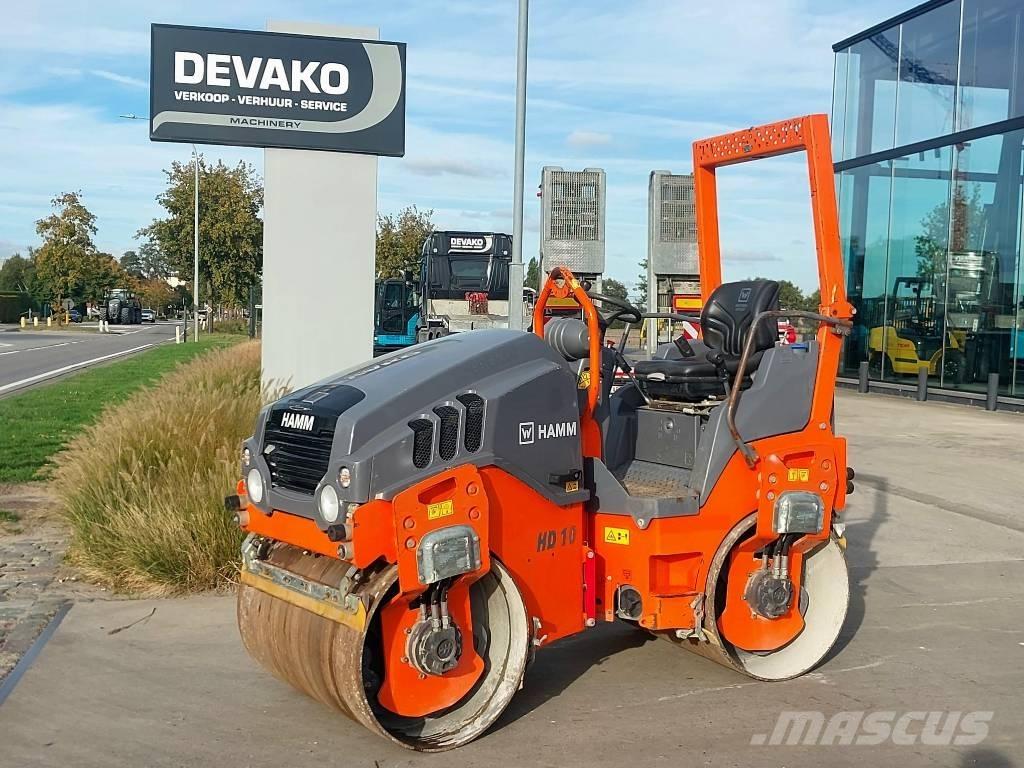 Hamm HD 10 VV Rodillos de doble tambor