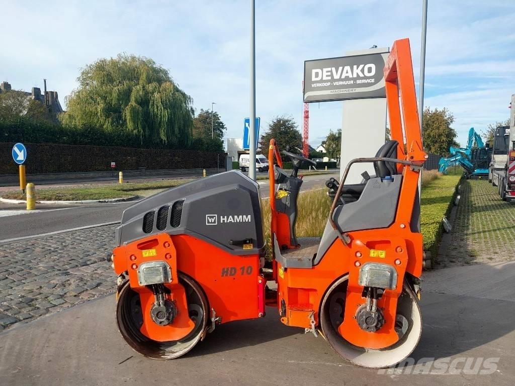 Hamm HD 10 VV Rodillos de doble tambor