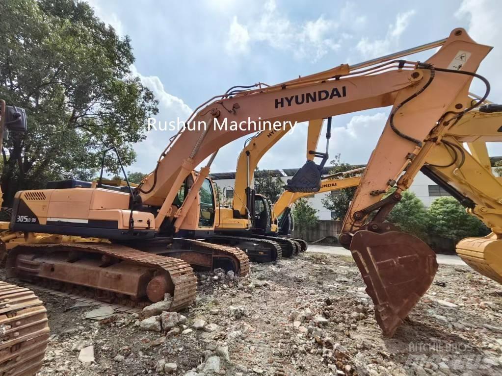 Hyundai 305 Excavadoras de cadenas