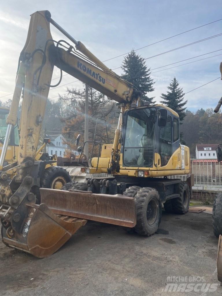 Komatsu PW 130-7K Excavadoras de ruedas