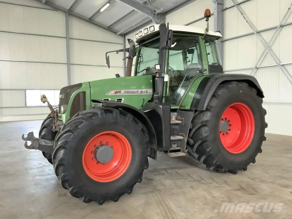 Fendt 817 Vario Tractores