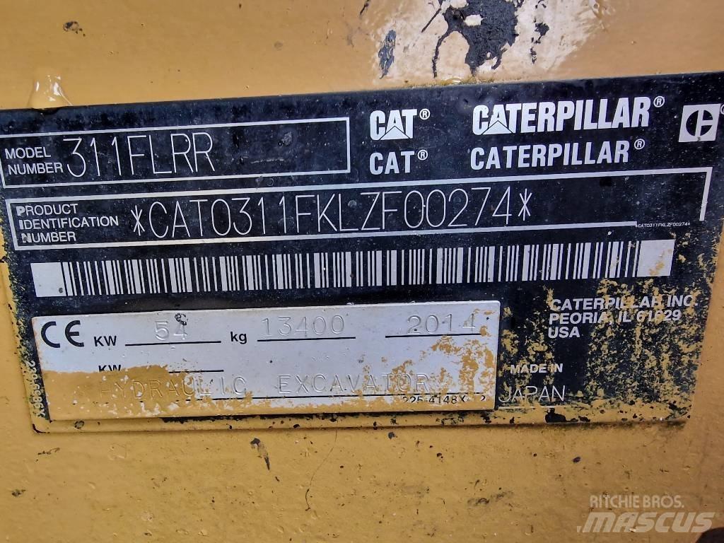 CAT 311 F LRR Excavadoras de cadenas