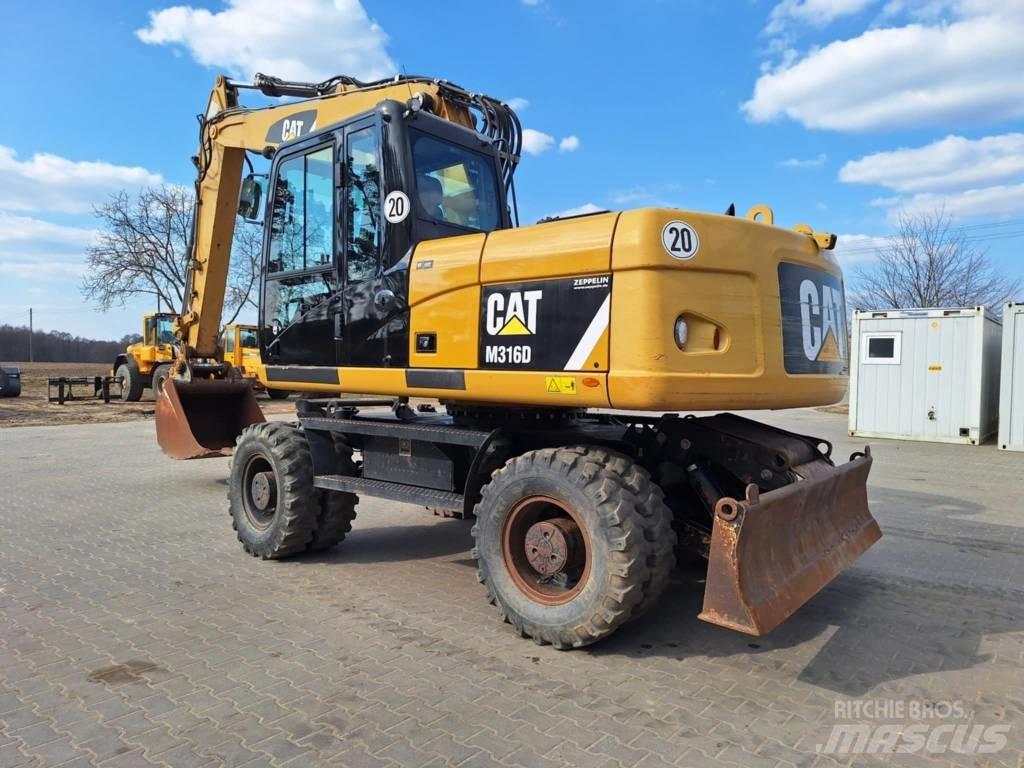 CAT M 316 D Excavadoras de ruedas