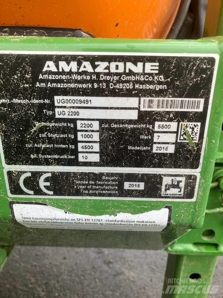 Amazone UG 2200 Pulverizadores arrastrados