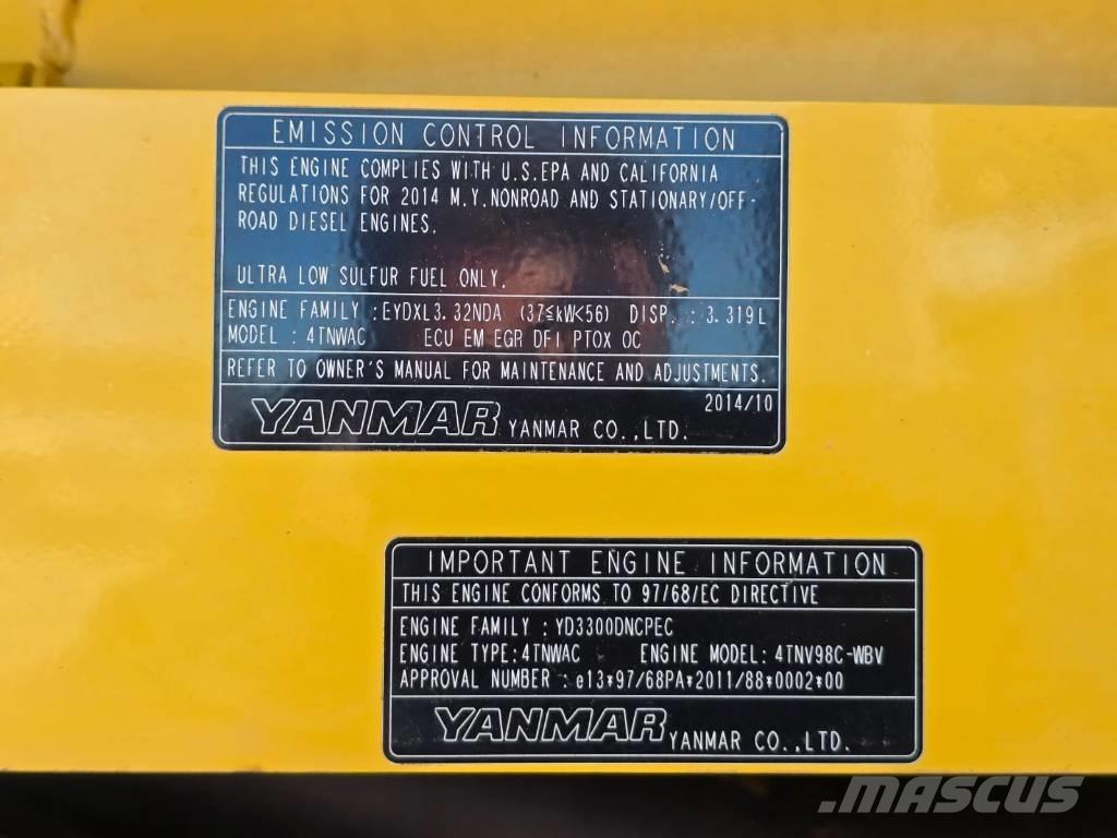 Yanmar Vio 80-1 Excavadoras 7t - 12t