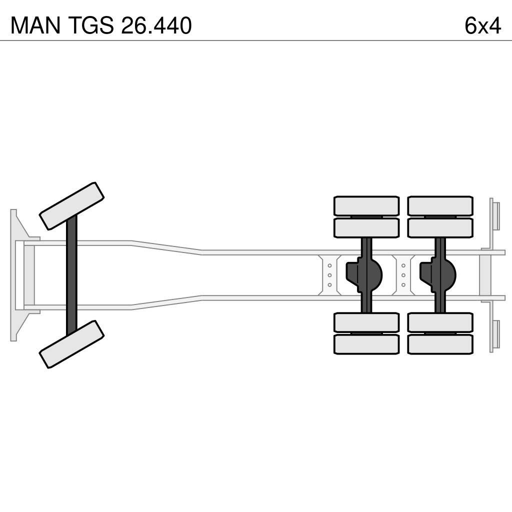 MAN TGS 26.440 Camiones bañeras basculantes o volquetes