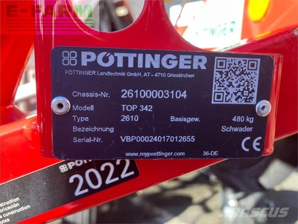 Pöttinger TOP 342 Segadoras hileradoras