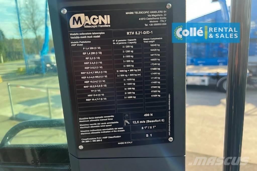 Magni RTH 5.21 | 2025 Carretillas telescópicas