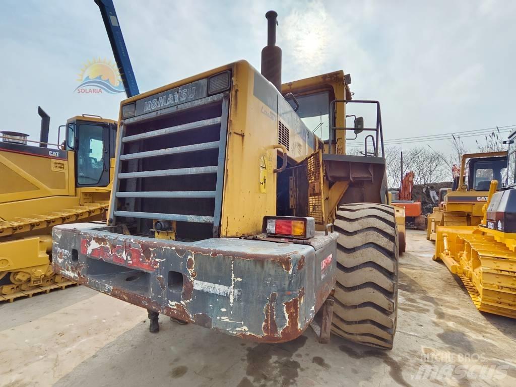 Komatsu WA 500 Cargadoras sobre ruedas