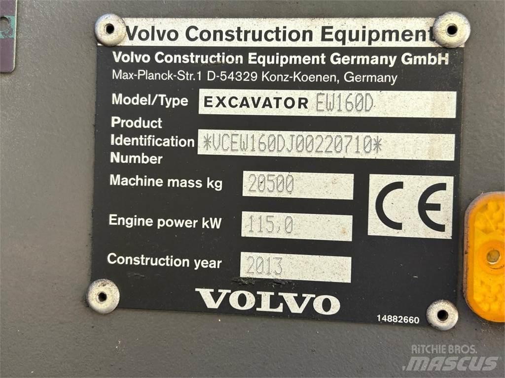 Volvo EW 160 D Excavadoras de ruedas