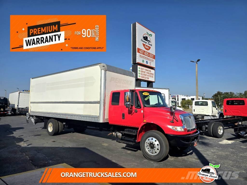 International 4300 Camiones caja cerrada