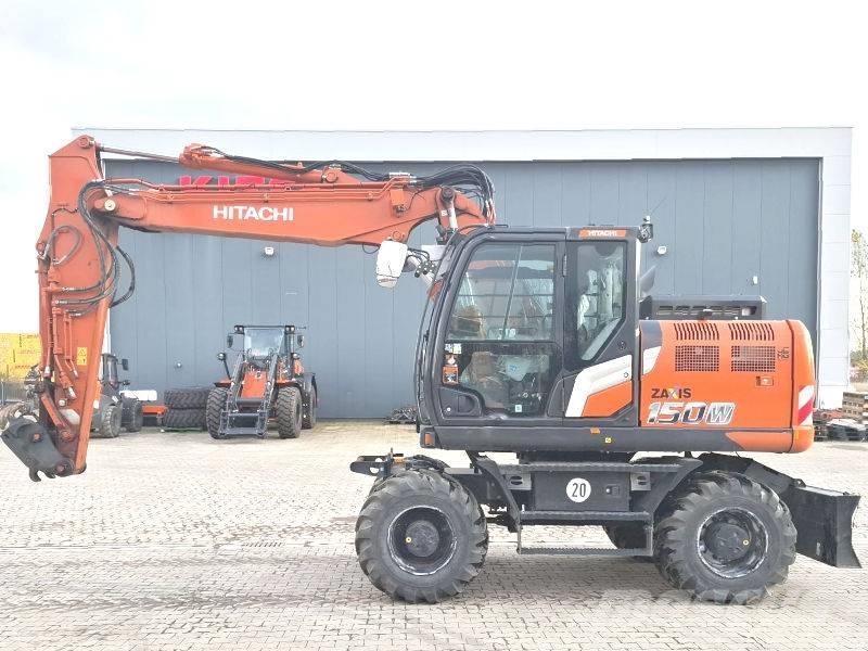 Hitachi ZX 150 W-7 Excavadoras de ruedas