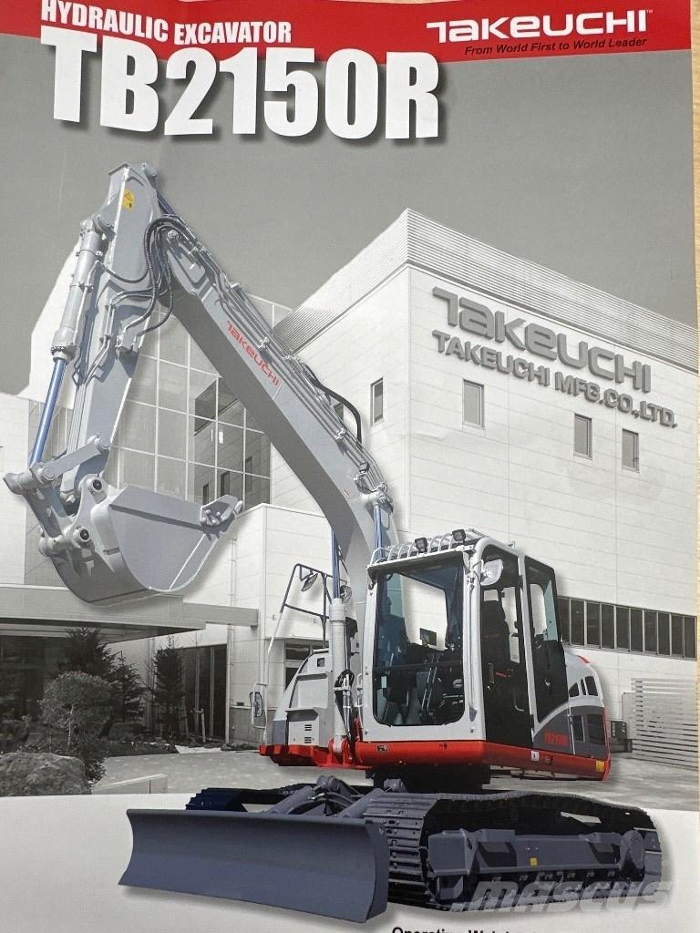 Takeuchi TB 2150 R Excavadoras de cadenas