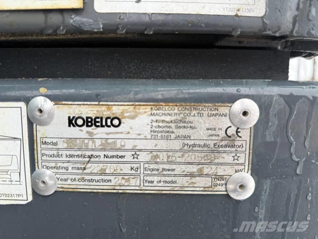 Kobelco SK 210 LC-10 Excavadoras de cadenas