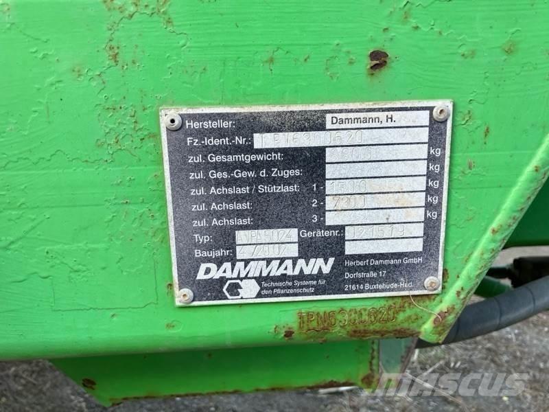 Dammann ANPA 7024 Pulverizadores arrastrados