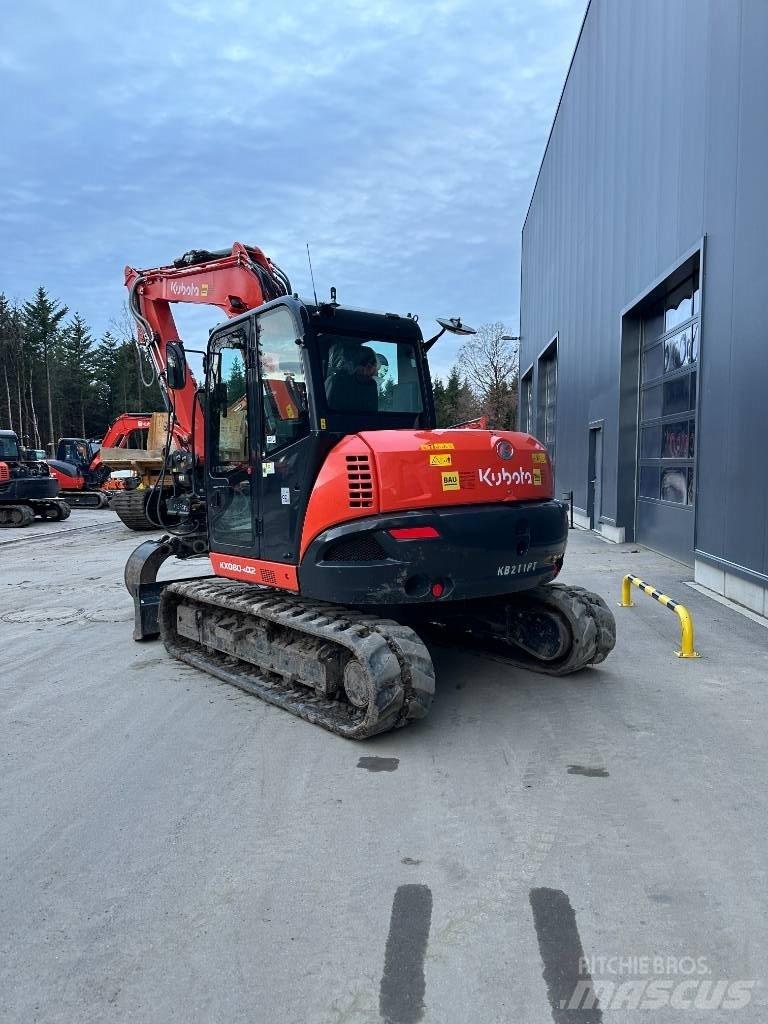 Kubota KX 080-4 Mini excavadoras < 7t