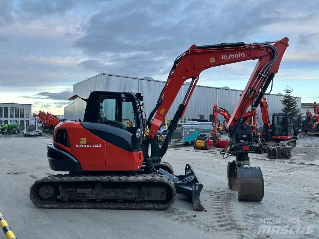 Kubota KX 080-4 Mini excavadoras < 7t
