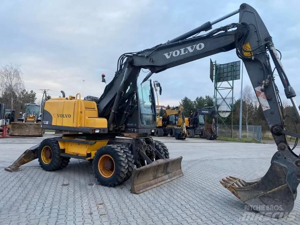 Volvo EW 140 C Excavadoras de ruedas