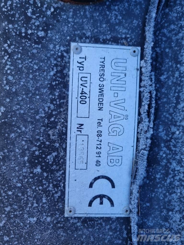 Uni-väg UV-400 Barredoras de nieve