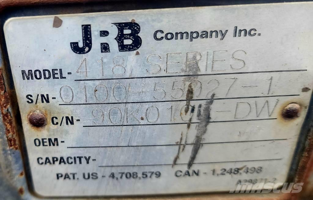 JRB Forks 416 & 418 Uñas para carretilla