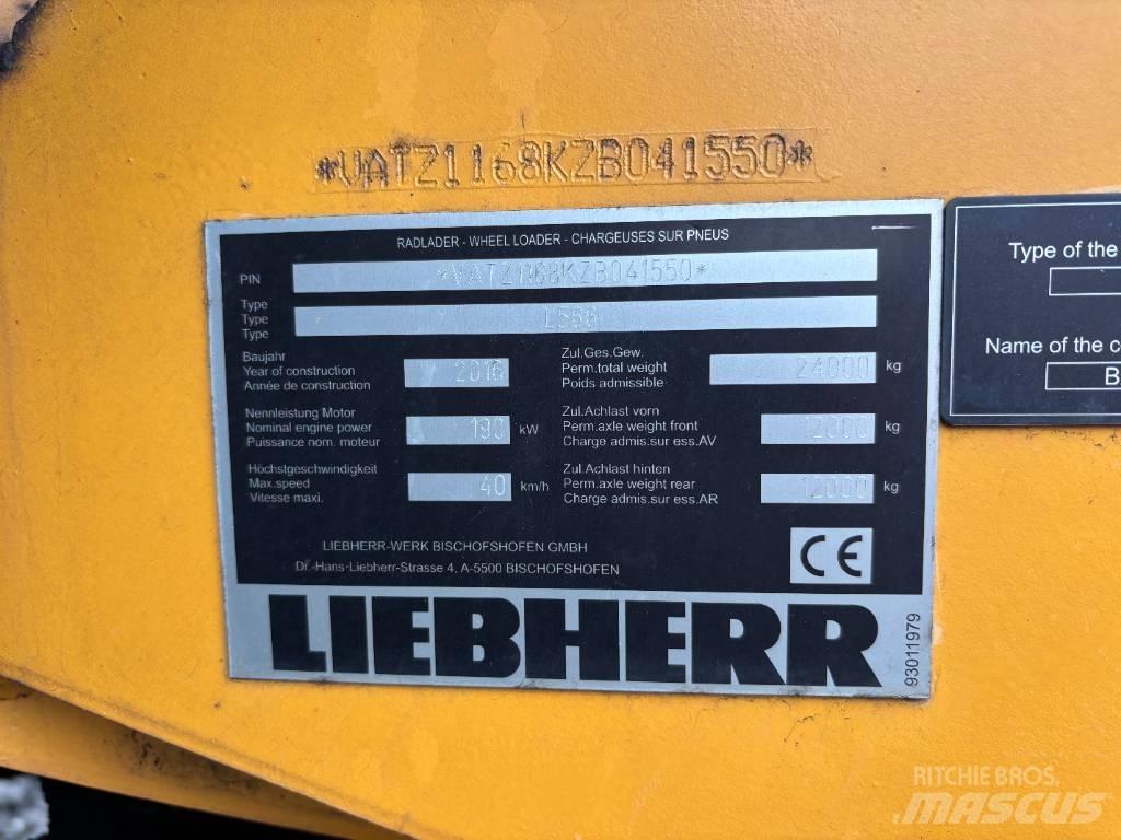 Liebherr L 566 Cargadoras sobre ruedas