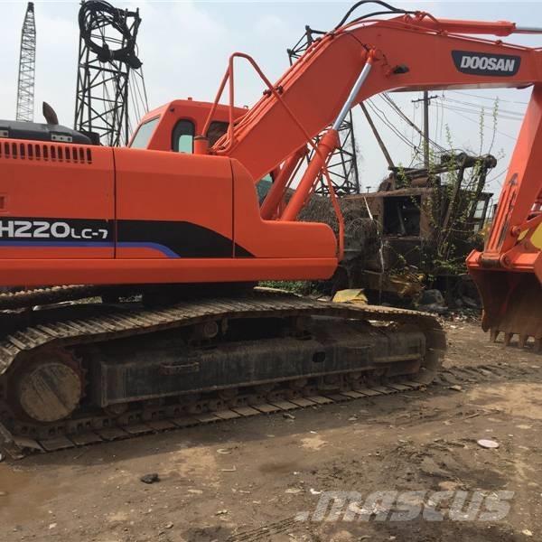 Doosan dh220lc-7 Excavadoras de cadenas