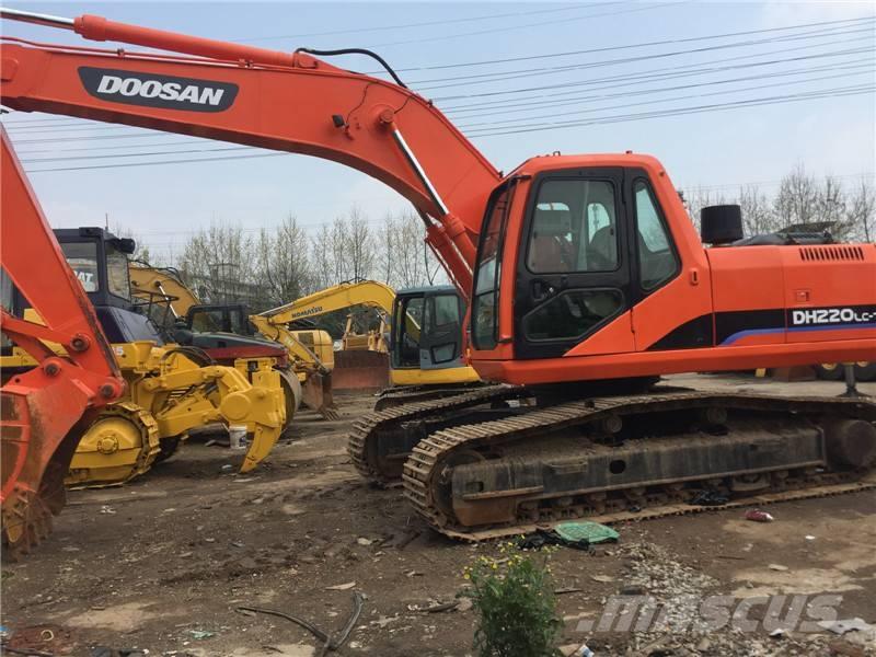 Doosan dh220lc-7 Excavadoras de cadenas