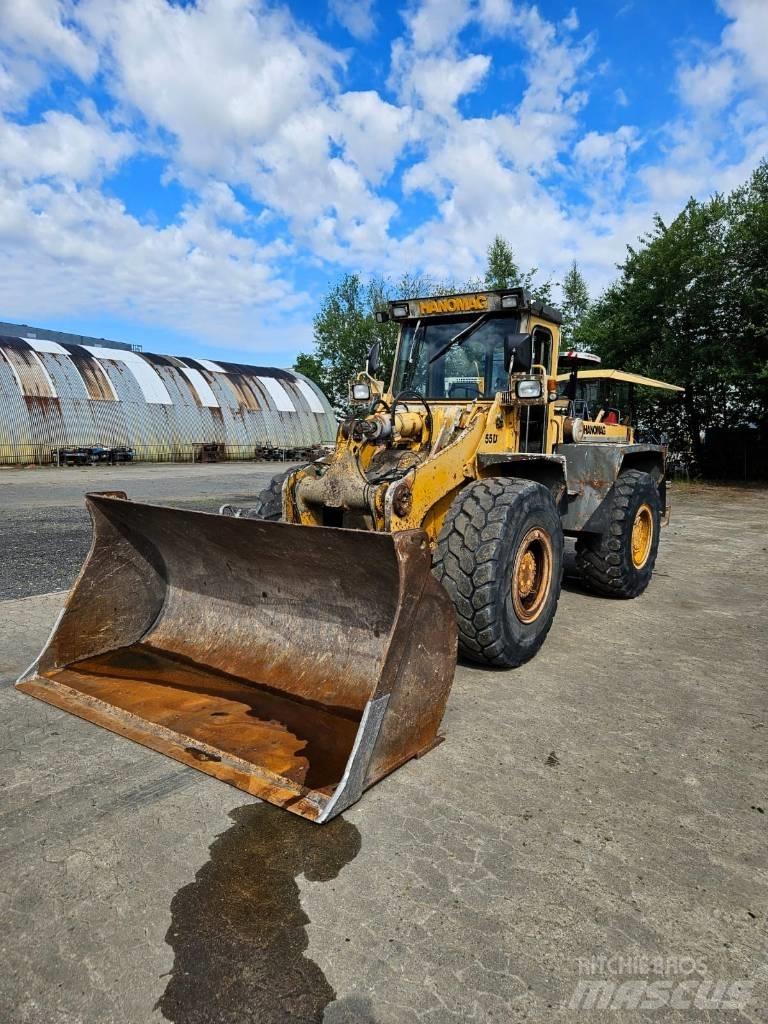 Hanomag 55 D Cargadoras sobre ruedas