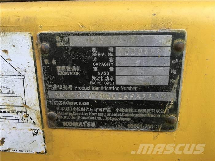 Komatsu PC 200-7 Excavadoras de cadenas