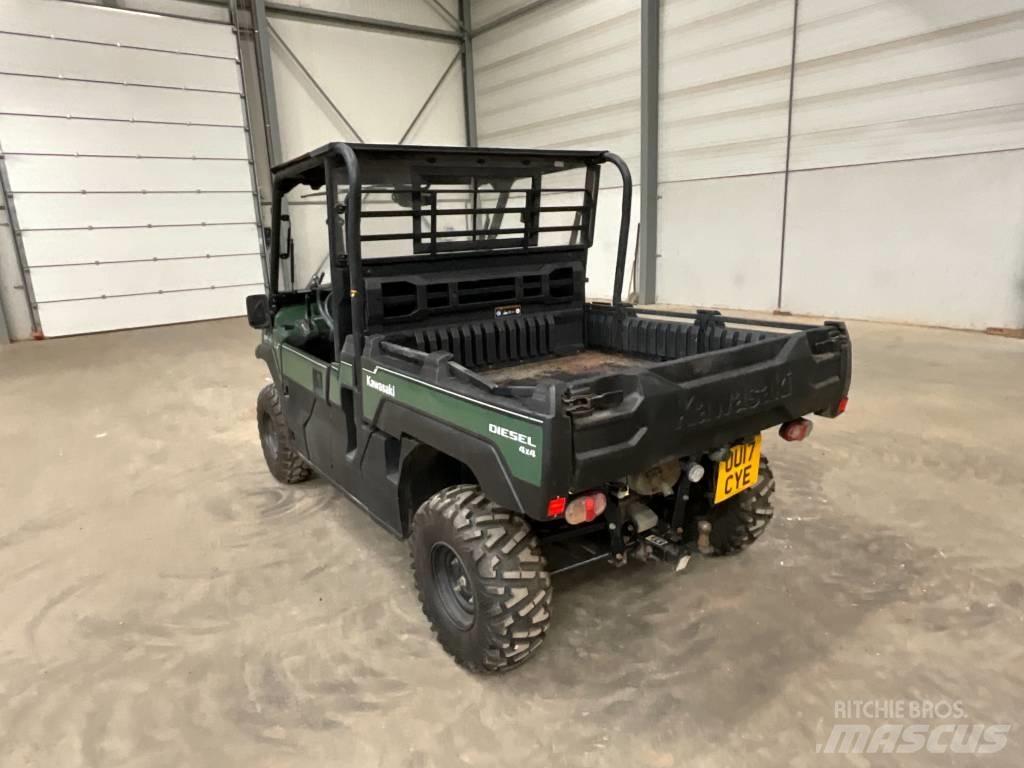Kawasaki Mule Pro DX Maquinaria para servicios públicos