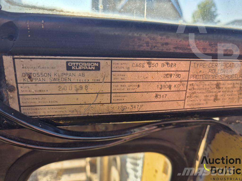 CASE 850 B Buldozer sobre oruga