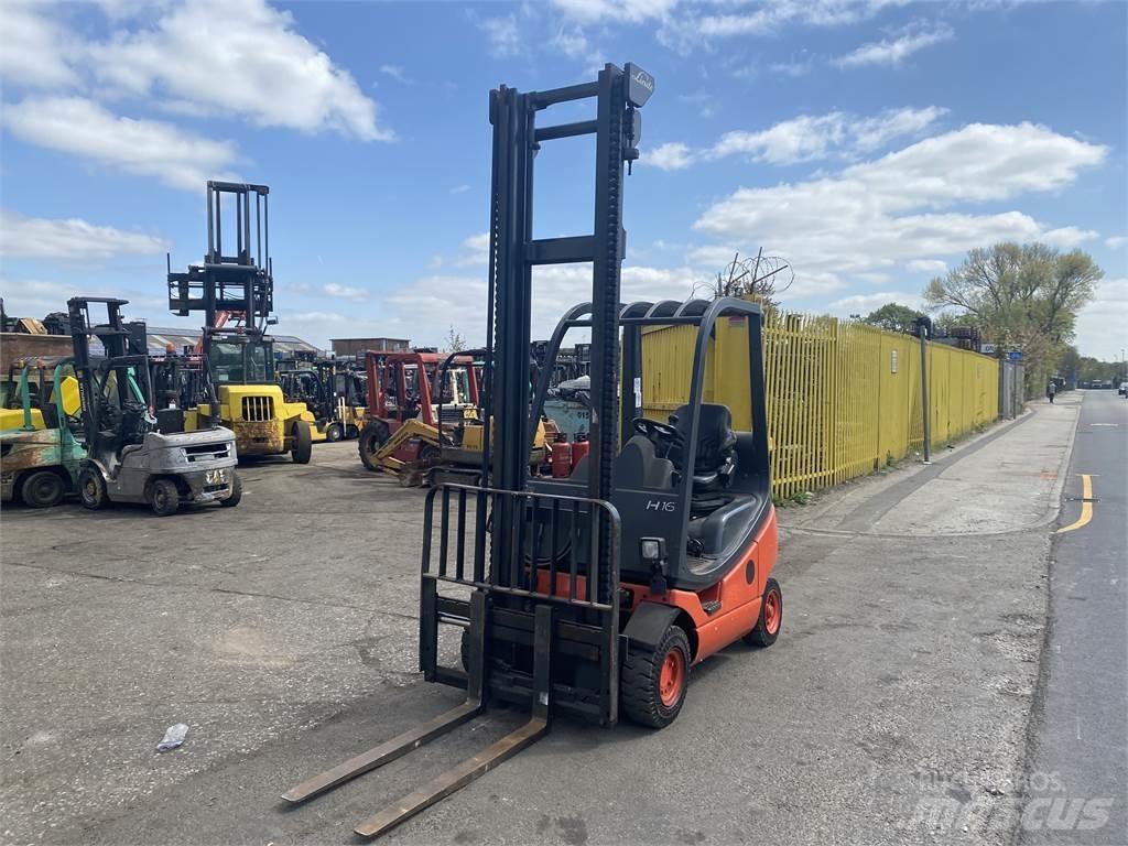 Linde H16T-03 Carretillas LPG